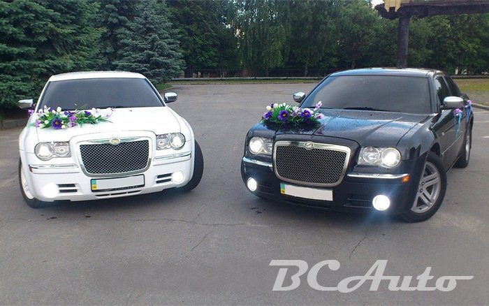 Аренда Chrysler 300C на свадьбу Белая Церковь