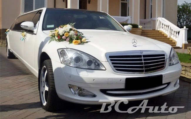 Аренда Лимузин Mercedes S-Class W221 на свадьбу Белая Церковь